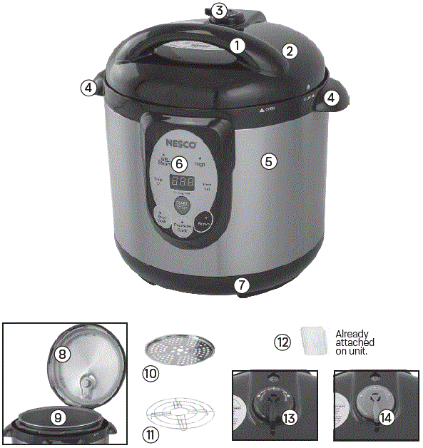 NESCO-9-5-qt-Digital -Pressure-Canner-and-Cooker-fig-1