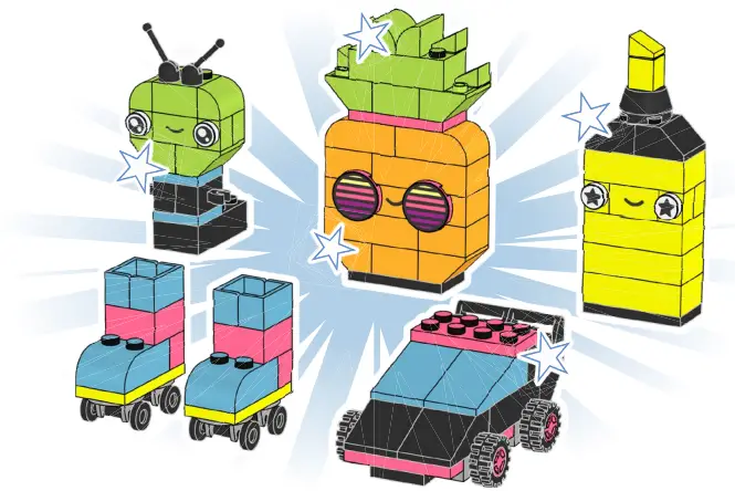 LEGO CLASSIC 11027 Creative Neon Fun