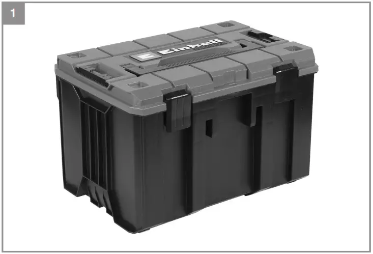 Einhell E Case M E Case Tower Tool Storage System - overview 1