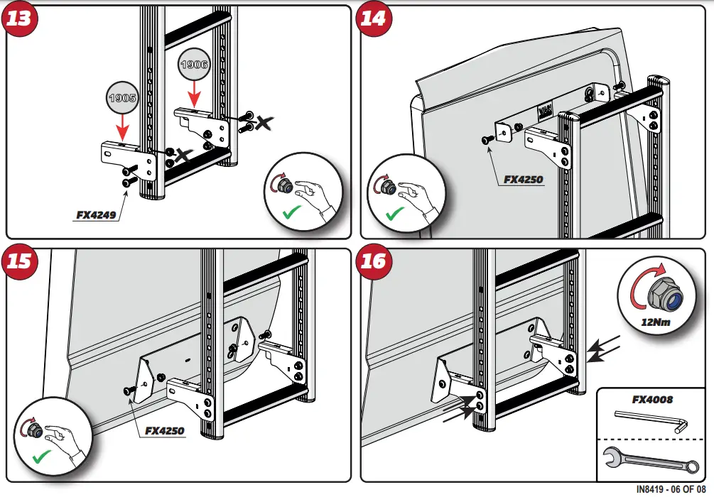 VAN GUARD VGL5-08 ULTI Ladder - SUPPLIED COMPONENTS - 4
