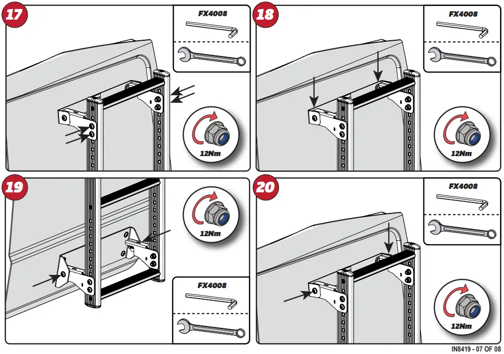 VAN GUARD VGL5-08 ULTI Ladder - SUPPLIED COMPONENTS - 5