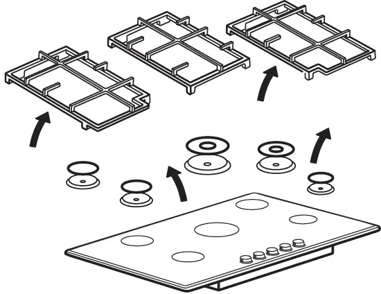 IKEA 700 VASASTAN Gas Hob 15