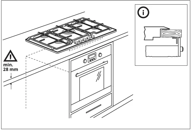 IKEA 700 VASASTAN Gas Hob 25