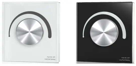 SKYDANCE T18 2 1 10V Rotary Glass Panel Dimmer