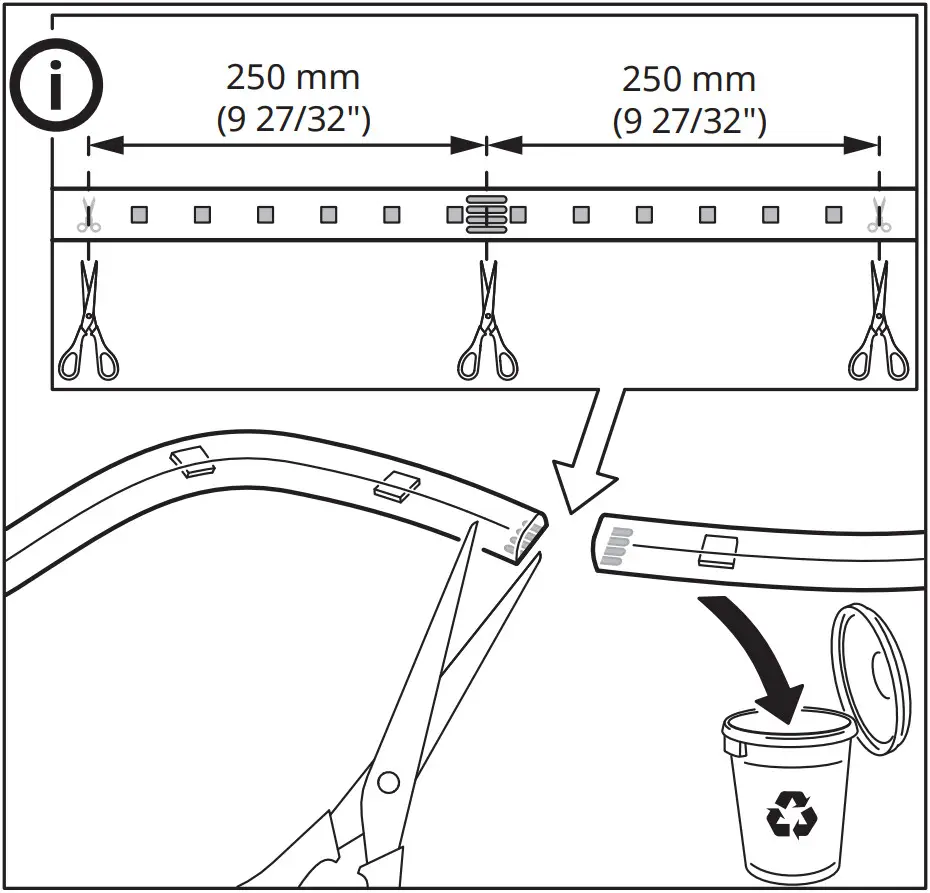 IKEA AA 2324666 3 VATTENSTEN LED Light Strip - FIGURE 3
