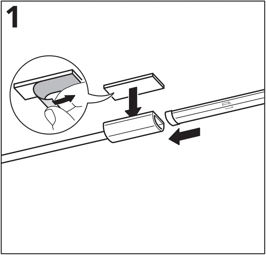 IKEA AA 2324666 3 VATTENSTEN LED Light Strip - FIGURE 5