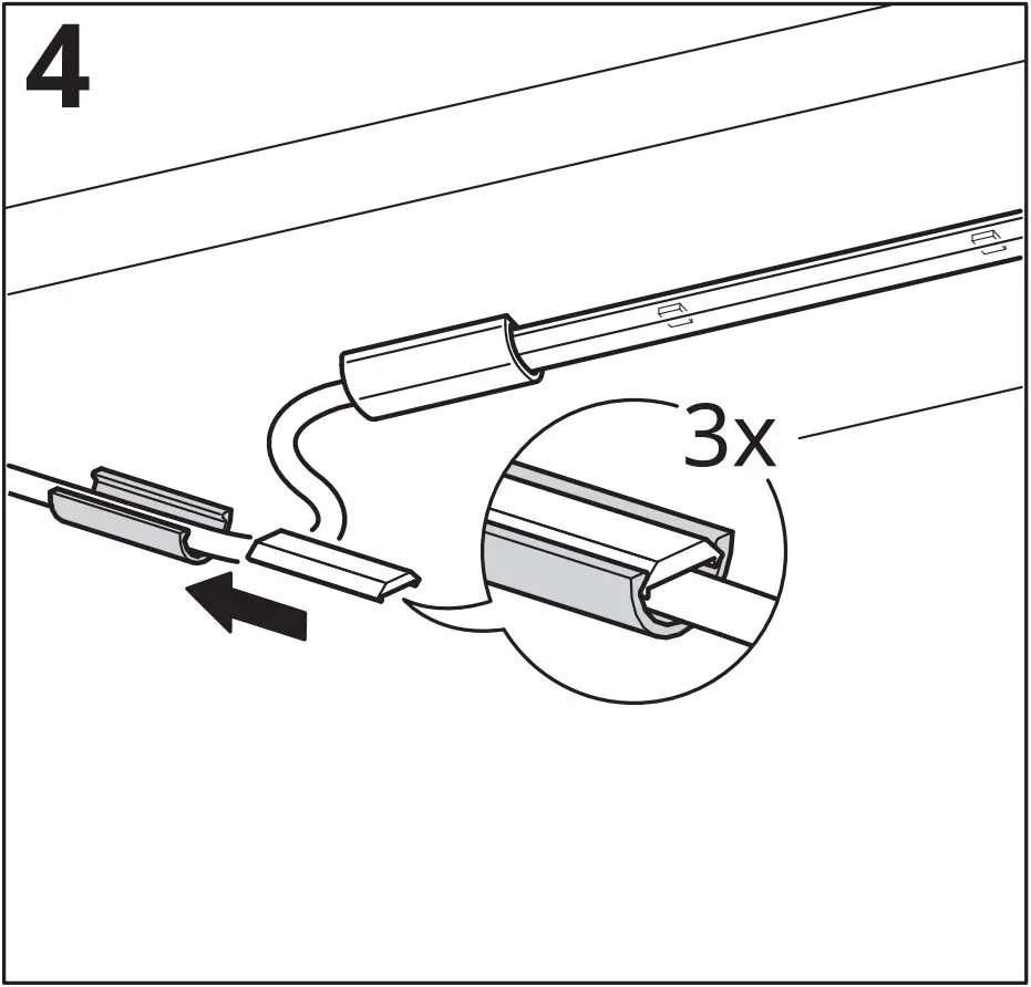 IKEA AA 2324666 3 VATTENSTEN LED Light Strip - FIGURE 8