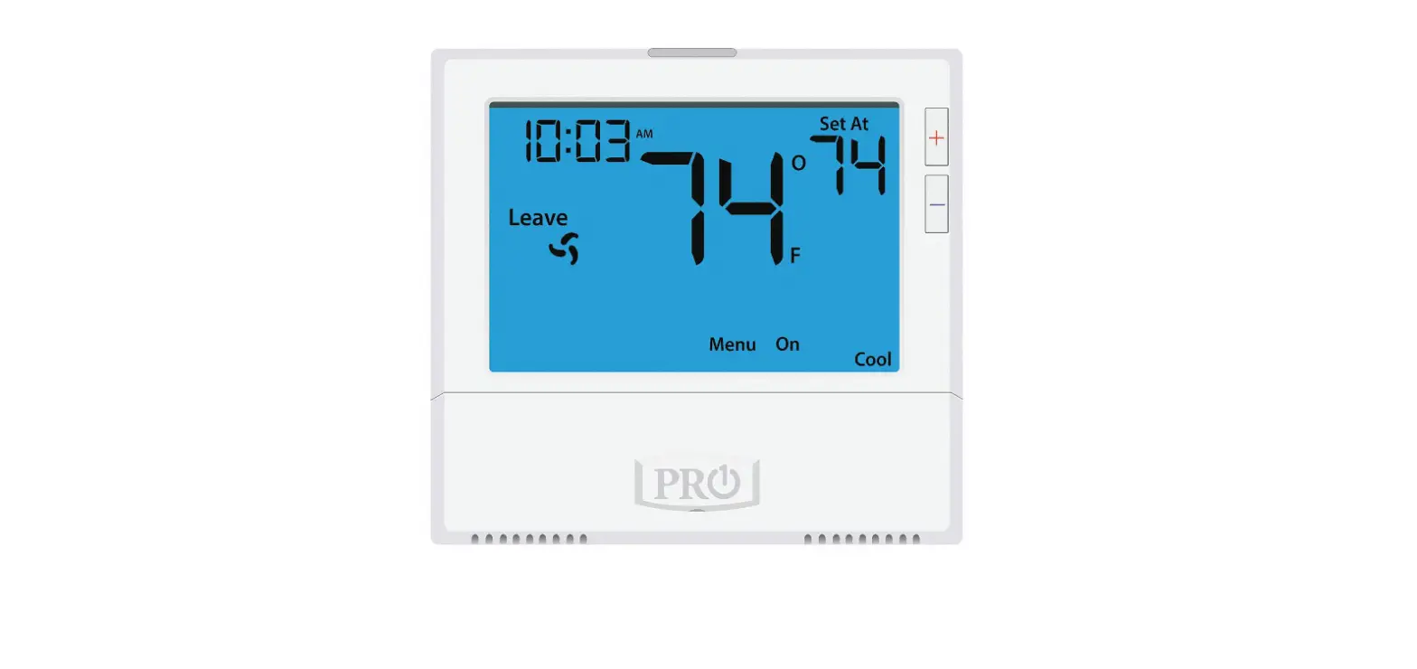 Pro1 Iaq T855 Programmable Thermostat Operating Manual