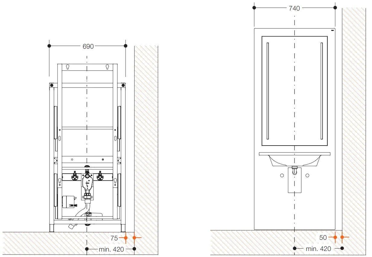 Mounting preparation