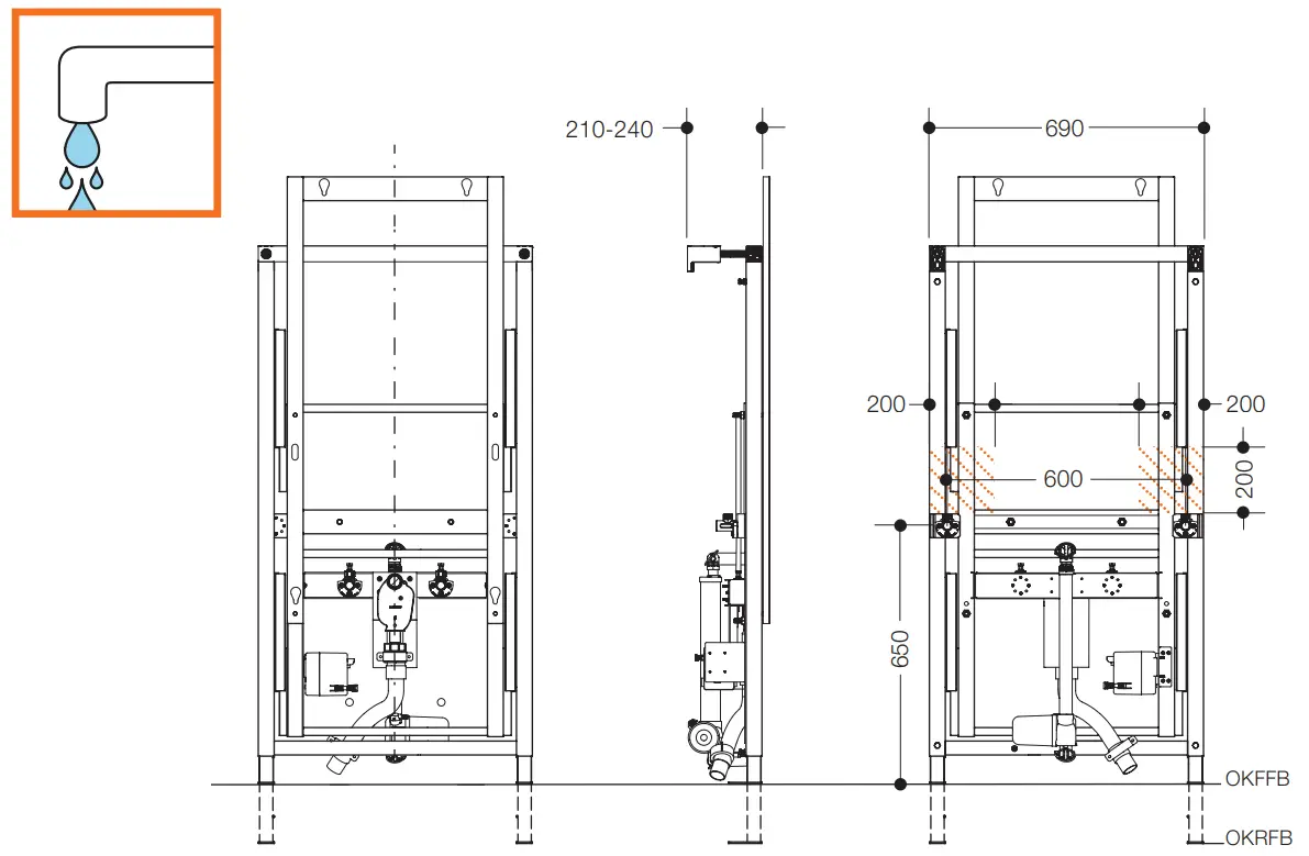 Mounting preparation