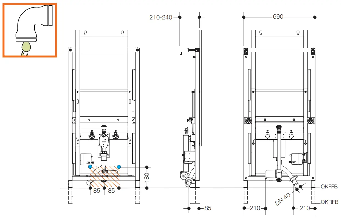 Mounting preparation