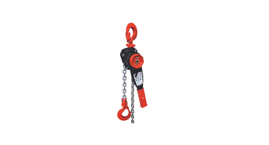 Westfalia 108563 1 Ton Chain Hoist Instructions Westfalia 108563 1 Ton Chain Hoist Instructions