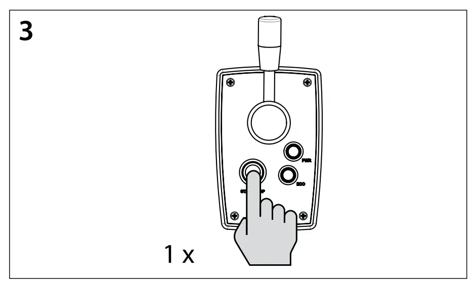 Checking, test running and configuring the control panels
