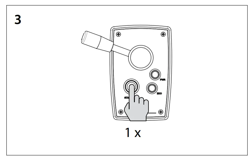 Checking, test running and configuring the control panels