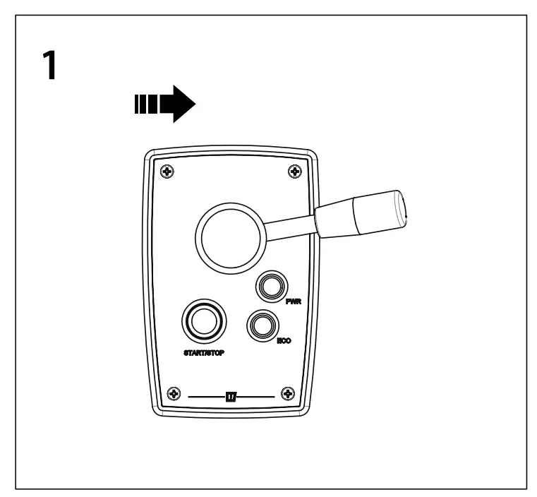 Checking, test running and configuring the control panels