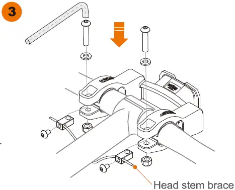 IBERA IB-QH2 Handlebar Bag Clamp 04