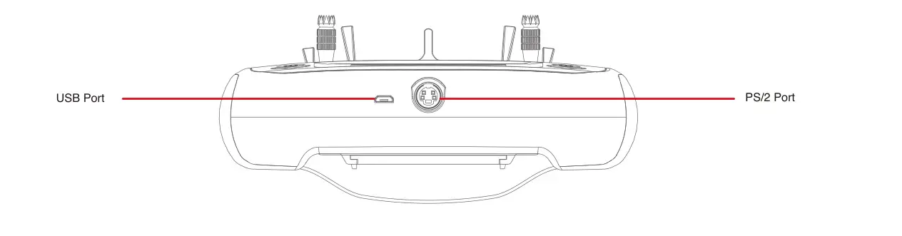 VV-JD00069 1 14 Scale Earth Mover Hydraulic Wheel Loader - REMOTE CONTROL LAYOUT 2