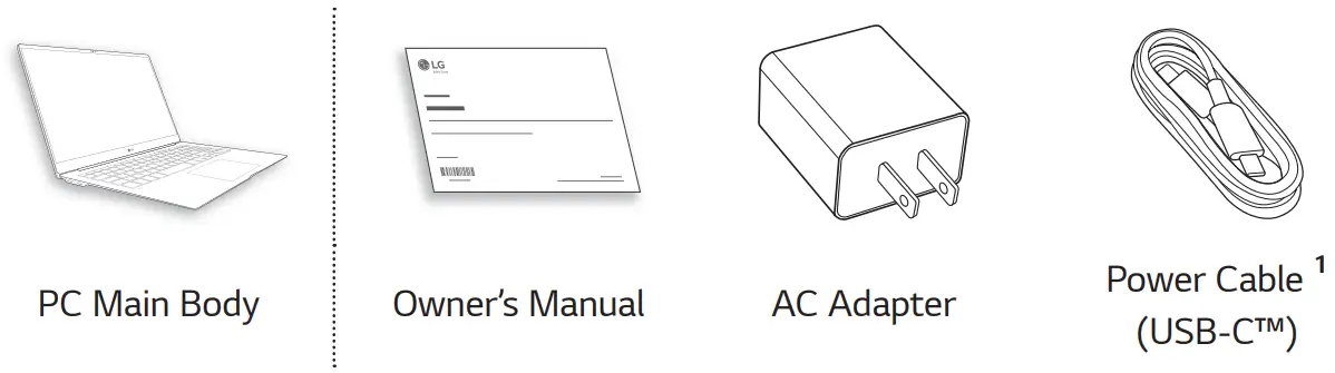 LG 15Z90RT Series Notebook - Components