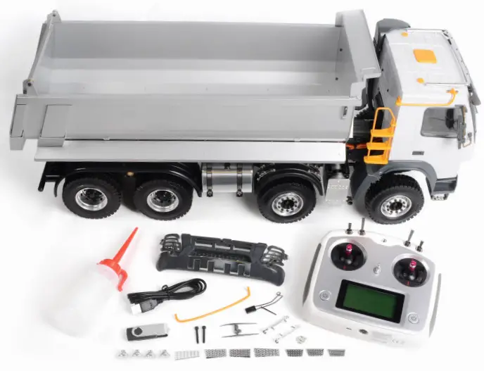 RC4WD VV-JD00017 1 14 8x8 Armageddon Hydraulic Dump Truck - DIMENSIONS 1