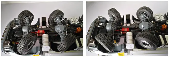 RC4WD VV-JD00017 1 14 8x8 Armageddon Hydraulic Dump Truck - DIMENSIONS 36