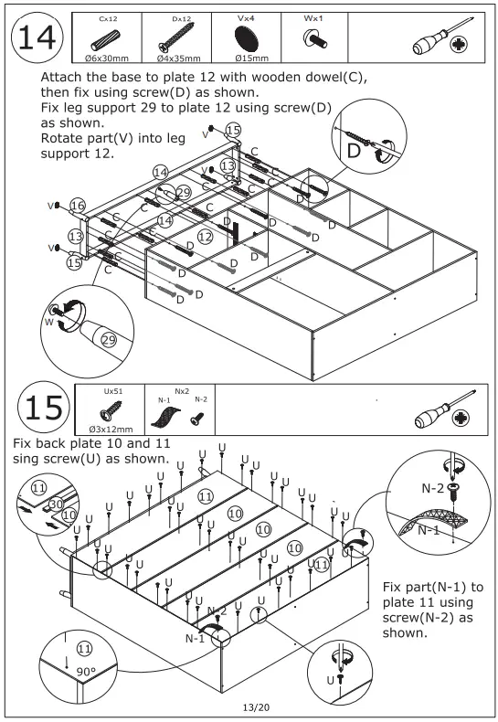 FUFU GAGA KF020343-01 Gray Armoire-FIG13