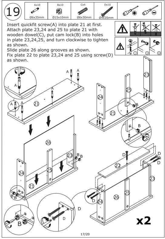 FUFU GAGA KF020343-01 Gray Armoire-FIG17