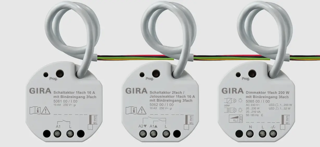 Gira One Dimming Actuator 1-gang 200 W Instruction Manual