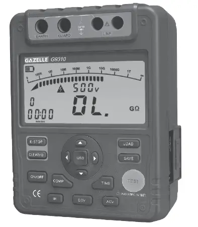 GAZELLE-G9310-Insulation-Resistance-Tester-product