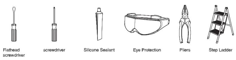 NFORU BDB55BL-3 PIR LED Wall Lights with Motion Sensor - App17
