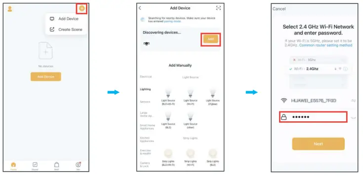 NFORU BDB55BL-3 PIR LED Wall Lights with Motion Sensor - App2