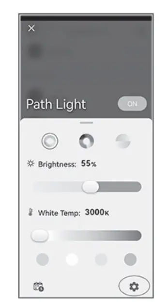 Control the Light with Bluetooth® wireless technology and WiFi® network