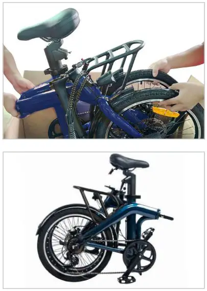 MOBOT S3 Series Electric Assist Bicycle - Unpack