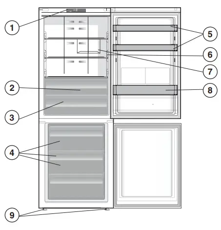Whirlpool-B-TNF-5323-OX-Freestanding-Fridge-Freezer-fig-1