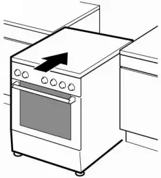 BOSCH HKA090020W Stove A14
