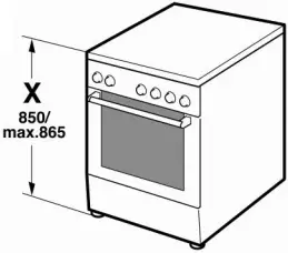 BOSCH HKA090020W Stove A8