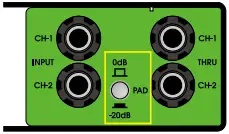 UNiKA PRO TWO Pro Series Audio Interface Dual Passive Direct Box A6