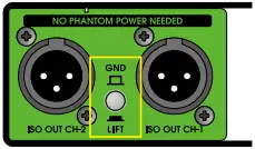 UNiKA PRO TWO Pro Series Audio Interface Dual Passive Direct Box A7