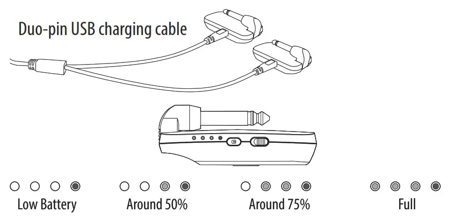 Harley Benton 425040 AirBorne 2.4Ghz Instrument - USB