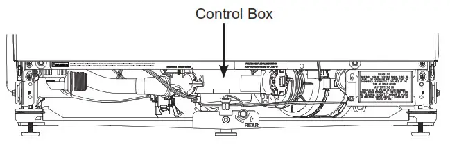 MONOGRAM CDT845P4NW2 Stainless Steel Interior Dishwasher - Control Box