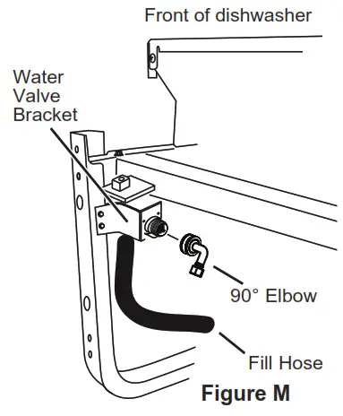 MONOGRAM CDT845P4NW2 Stainless Steel Interior Dishwasher - Figure M