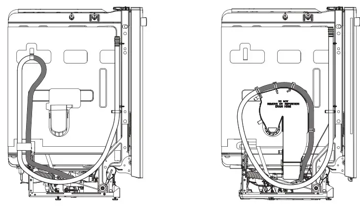 MONOGRAM CDT845P4NW2 Stainless Steel Interior Dishwasher - Figure M1