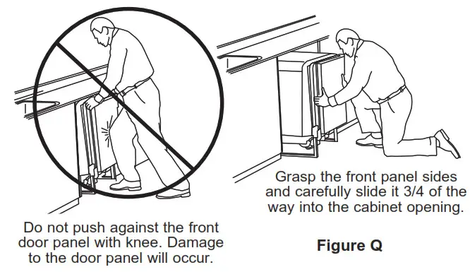 MONOGRAM CDT845P4NW2 Stainless Steel Interior Dishwasher - Figure Q