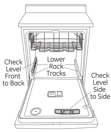 MONOGRAM CDT845P4NW2 Stainless Steel Interior Dishwasher - Figure U1