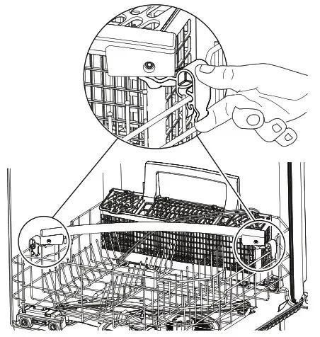 MONOGRAM CDT845P4NW2 Stainless Steel Interior Dishwasher - HANDLE