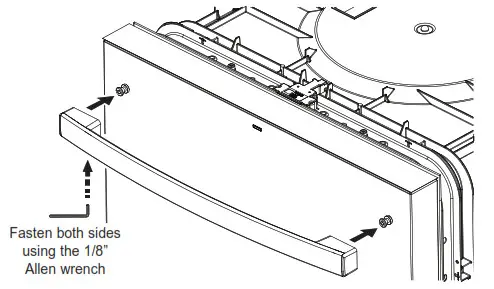 MONOGRAM CDT845P4NW2 Stainless Steel Interior Dishwasher - HANDLE2