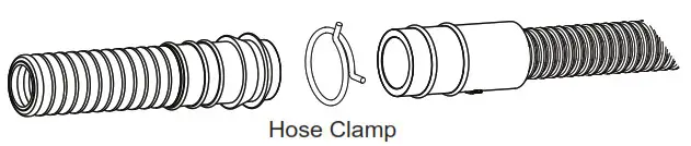 MONOGRAM CDT845P4NW2 Stainless Steel Interior Dishwasher - Hose Clamp