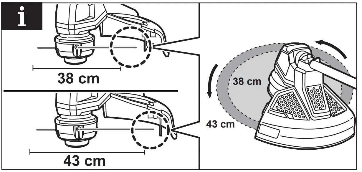Adjusting The Cutting Line