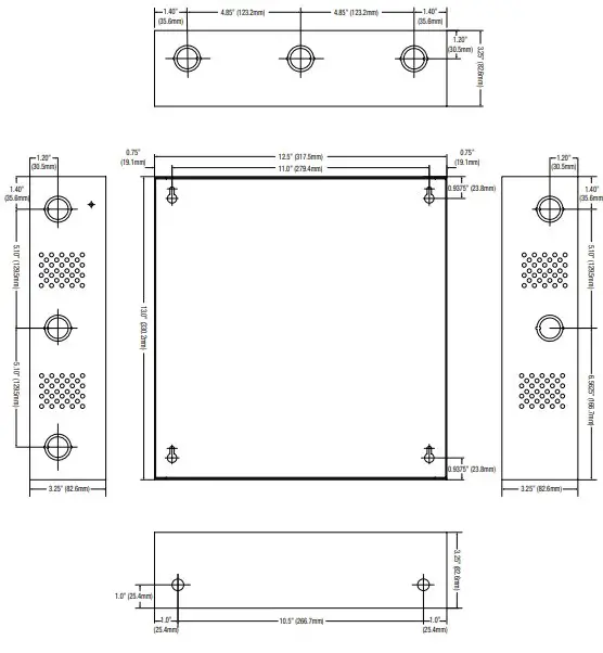 Enclosure Dimensions