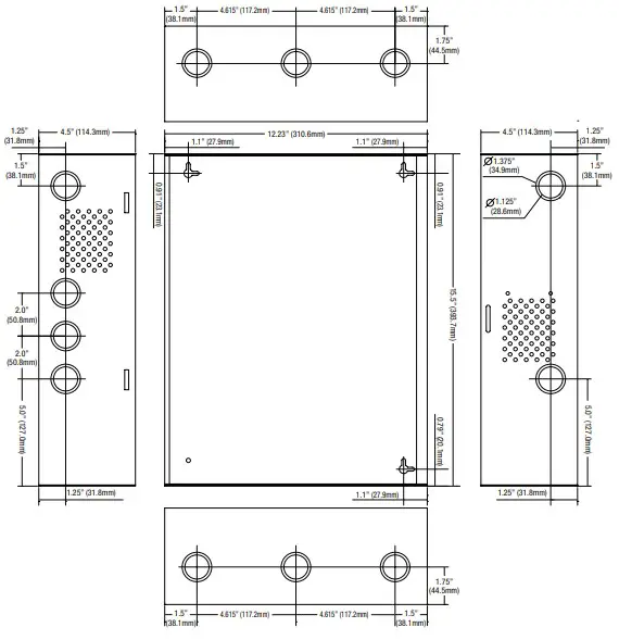 Enclosure Dimensions
