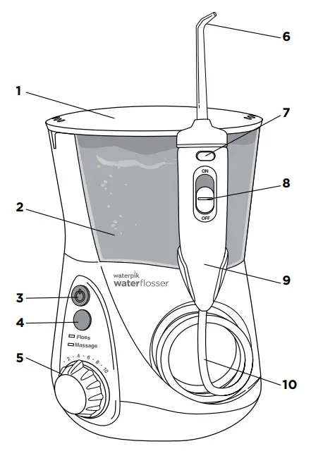 Waterpik-WF-05-Whitening-Water-Flosser-FIG-1